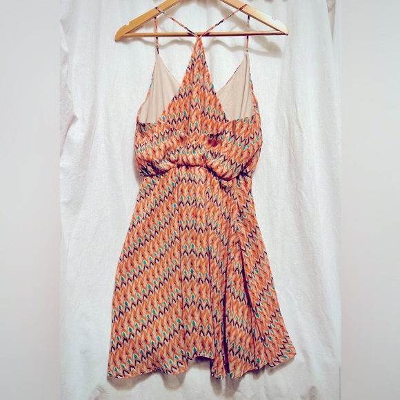 Geometric Print Summer Dress - Picture 2 of 4